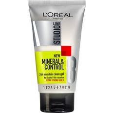 Pleiende Hårgeleer L'Oréal Paris Studio Line Mineral & Control 24h Invisible Clean Gel 150ml
