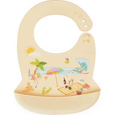 Silicone Bib Summer Beach