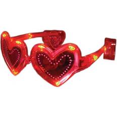 FlashingBlinkyLights Heart Shape Light Up Red