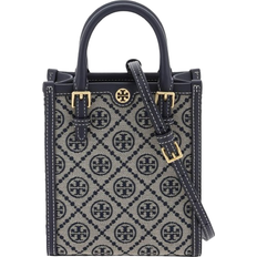 Tory Burch Mini T Monogram Tote Bag - Navy