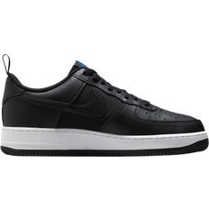 Nike 47 ½ - Herre Joggesko Nike Air Force 1 '07 M - Black/Court Blue/White