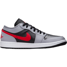 Nike Air Jordan - Women Sneakers Nike Air Jordan 1 Low W - Cement Grey/Black/White/Fire Red