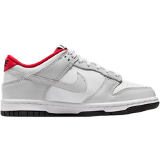 Nike Dunk Low Year of the Dragon GS - White/White/University Red/Black