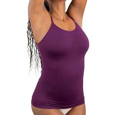 Shapermint All Day Every Day Scoop Neck Camisole In Rose Tan