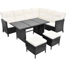 vidaXL 43106 Lounge-Set, 1 Bord inkl. 1 Soffor