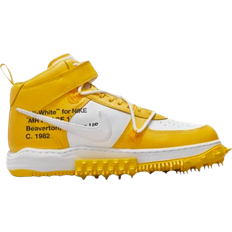 Gelb Sneakers Nike Air Force 1 Mid x Off-White - White/Varsity Maize
