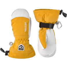 Women - Yellow Gloves & Mittens Hestra Army Leather Heli Ski Mitt - Mustard