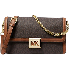 Michael Kors Sonia Medium Logo Convertible Shoulder Bag - Brown