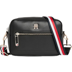 Handtaschen Tommy Hilfiger Tape On The Strap Iconic Camera Bag - Black