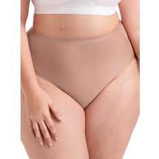 Shapermint Truekind Seamless Stretch Mid Waist Brief - Latte