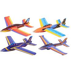 Schaumgummi Spielzeugautos Johntoy Foam Airplane Jumbo 45cm 4pcs
