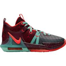 Basketball Shoes Nike LeBron Witness 7 SE GS - Night Maroon/Emerald Rise/Black/Bright Crimson