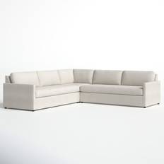 Joss & Main "Black/Brown/Green Sectional Corner Sofa