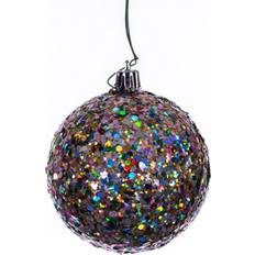 Joss & Main Holiday Décor Ball Rainbow Christmas Tree Ornament 3" 3