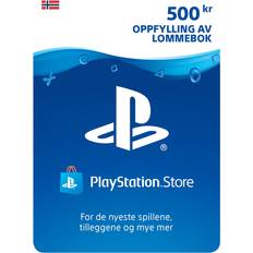 Digitalt Gavekort PlayStation Store PSN Gift Card 500 NOK
