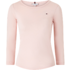 Tommy Hilfiger Dame Bluser Tommy Hilfiger Topp 1985 Slim Slub Open-nk 3/4 Slv Rosa