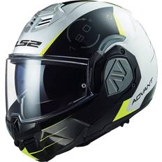 LS2 Motorcycle Equipment LS2 FF906 Advant Codex Helm, schwarz-weiss, Größe