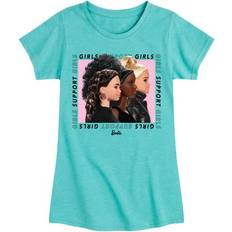 Barbie Girl's Raglan Graphic T-shirt - Turquoise