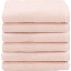 Towels Authentic Hotel and Spa Ediree Fingertip Bath Towel Pink (45.7x27.9)