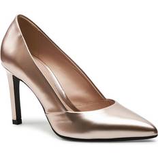 Calvin Klein Pumps Calvin Klein Stiletto-Pumps aus Leder in Metalloptik