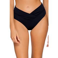 M - Men Bikini Bottoms Sunsets Summer Lovin' V-Front Bikini Bottom Black