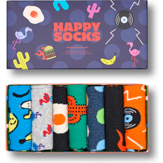 Happy Socks Herren Bekleidung Happy Socks Herren Geschenkbox SEVEN DAYS 7er Pkg 41-46 turquoise bunt