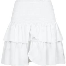 Neo Noir Carin Heavy Sateen Skirt - White