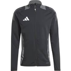 Fußball - Herren Jacken Adidas Men's Tiro 24 Competition Training Track Top - Black/Team Dark Grey