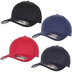 Rot Caps Flexfit Uni Wool Blend Cap, Red