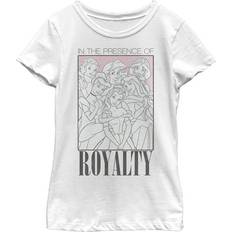 Disney Girl's In the Presence of Royalty Graphic Tee - White
