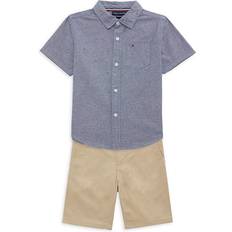 Tommy Hilfiger Boy's Logo Shirt & Shorts Set 2-piece - Assorted