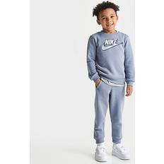 Children's Clothing Nike Kids' Toddler Futura Crewneck Sweatshirt and Jogger Pants Set Ashen Slate 4T