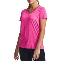 Under Armour Women Clothing Under Armour Women's Tech Twist T-Shirt Pink/White