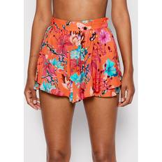 Damen - Rot Badehosen Desigual Womens Short_Alondra Überwurf für Schwimmbekleidung, Orange