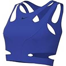 Nike FutureMove Women's Light-Support Non-Padded Strappy Sports Bra - Hyper Royal/Clear