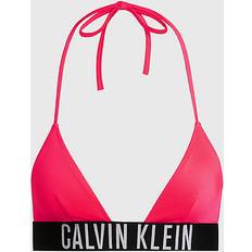 L - Rot Bikinioberteile Calvin Klein Micro Triangle Bikini Top Intense Power Red