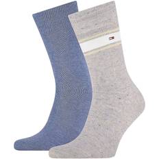 Tommy Hilfiger Socks Tommy Hilfiger Mens 2-Pack Multicolour Socks Beige Combo