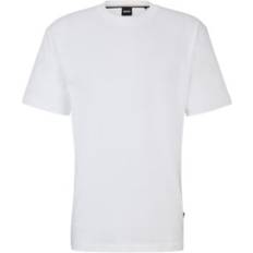 Hugo Boss White T-shirts & Tank Tops Hugo Boss Men's Seasonal Artwork Regular-Fit T-shirt White