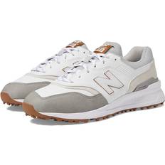 New Balance Men Golf Shoes New Balance Golf 997 SL Golf Shoes White/Grey Men's Shoes White