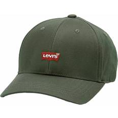 Levi's Herren Kopfbedeckungen Levi's Herren Housemark Flexfit Cap, flaschengrün, Einheitsgröße