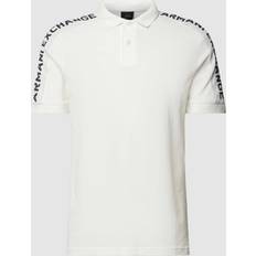Armani Exchange White Polo Shirts Armani Exchange Polo Shirt Men color White