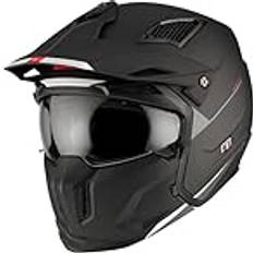 MT Helmets Streetfighter SV, Black Adult