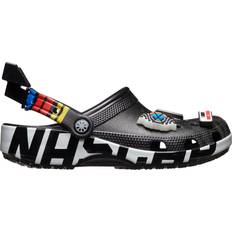 Unisex Outdoor Slippers Crocs Nascar Classic Clog - Black