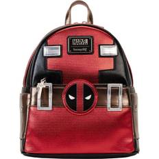 Bags Loungefly Marvel Metallic Deadpool Cosplay Mini Backpack - Red