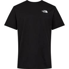 The North Face Herren - L Oberteile The North Face T-Shirt mit Label-Print Modell 'REDBOX' in Black, Größe