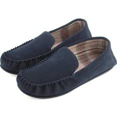 Mokasiner Eastern Counties Leather Harris Suede Moccasins Navy