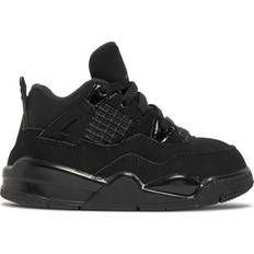 Jordan 4 black cat Nike Air Jordan 4 Retro Black Cat TD - Black/Black/Light Graphite