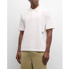 Burberry Men Polo Shirts Burberry Cotton Polo Shirt