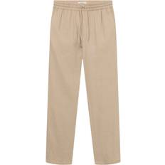 Les Deux Herre Bukser & Shorts Les Deux Patrick Linen Pants lysbrun
