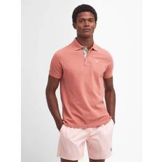 Barbour Herren T-Shirts & Tanktops Barbour Poloshirt Regular Fit rosa
